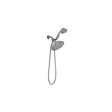 Moen Refresh 1-Function 9in Diameter Showerhead in Spot Resist Brushed Nickel Prepack P25510SRN